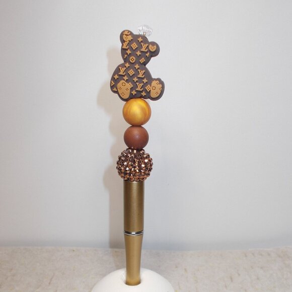 Fashion Inspired Teddy Bear Pen - Picture 1 of 2